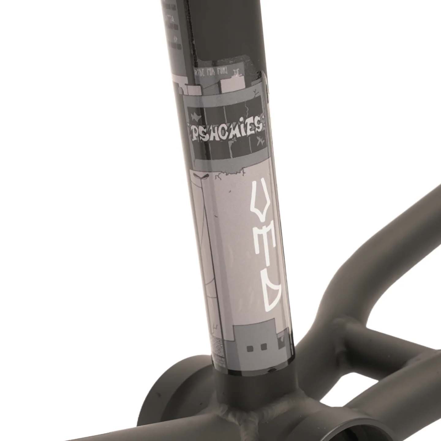 United Zuin Miki Fleck Signature 21" BMX Frame - Matte Black
