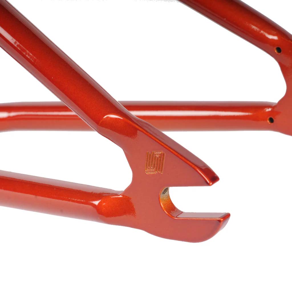 United Zuin Miki Fleck Signature 20.5" BMX Frame - Negrita