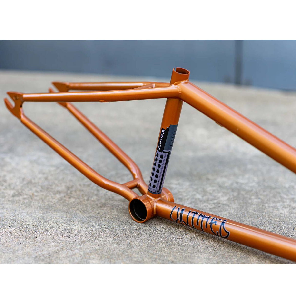 United Zuin Miki Fleck Signature 20.5" BMX Frame - Trans Bronze