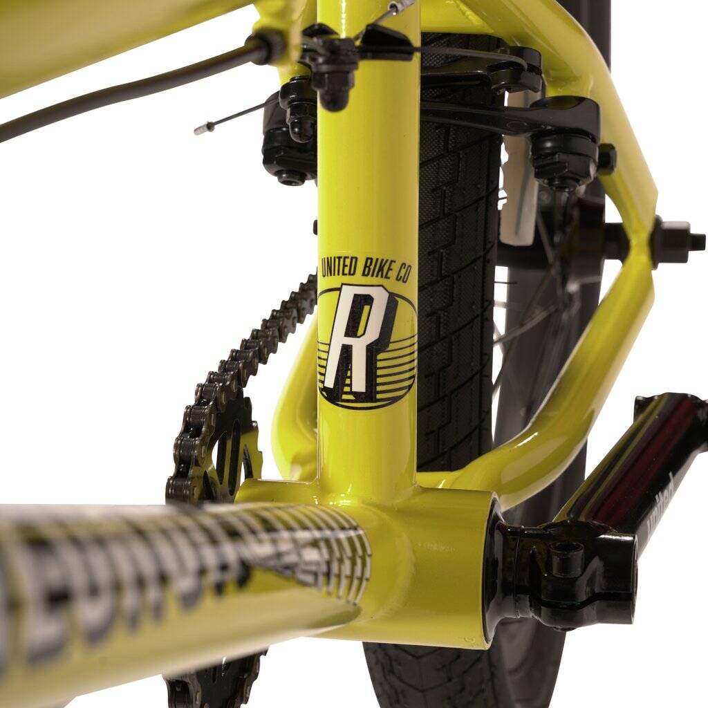 United Recruit 18'' Complete BMX - Lemon Sherbert