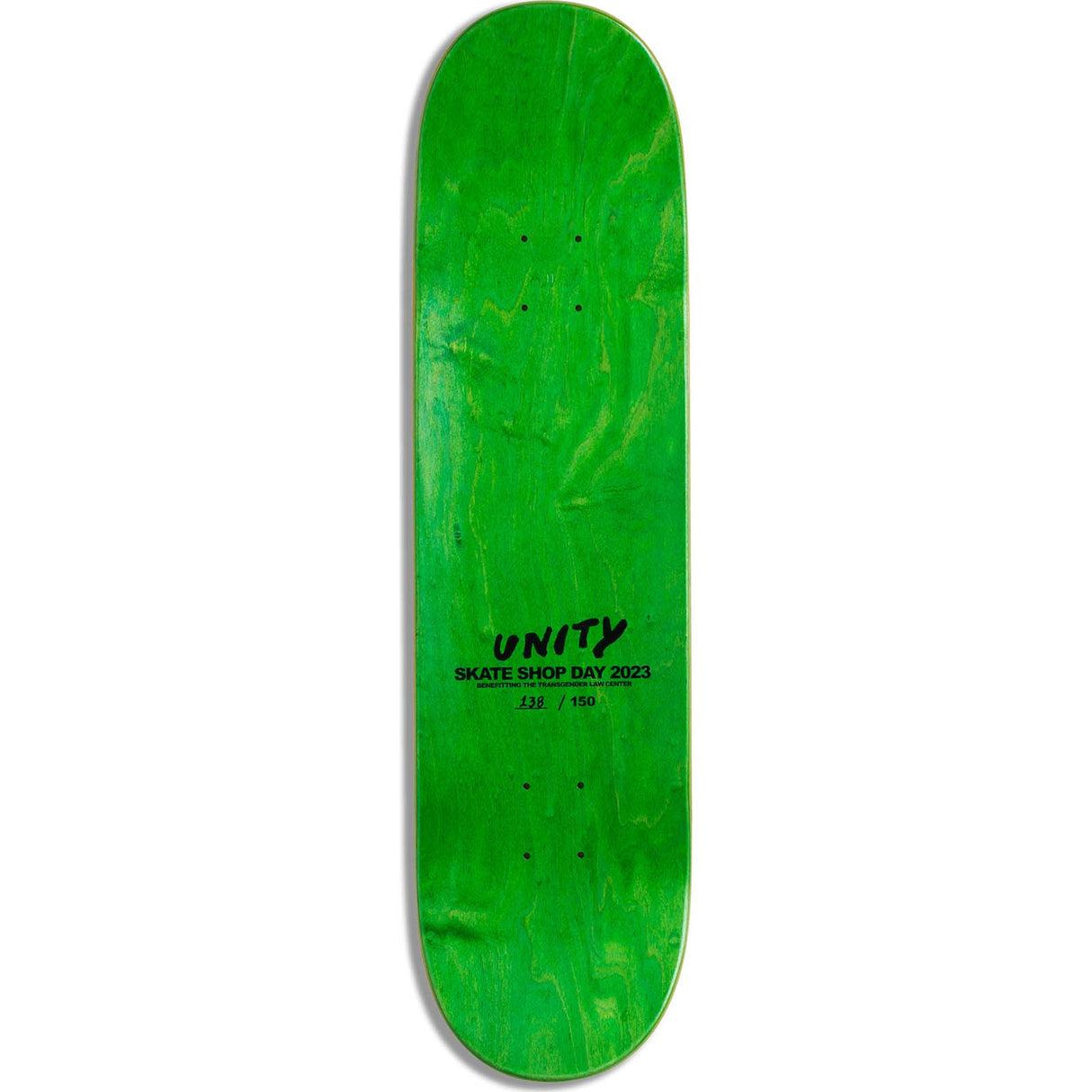 Unity Limited Edition SSD Skateboard Deck 8.25"
