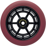 UrbanArtt Civic 110mm Scooter Wheels (Pair) - Autum Red/Black