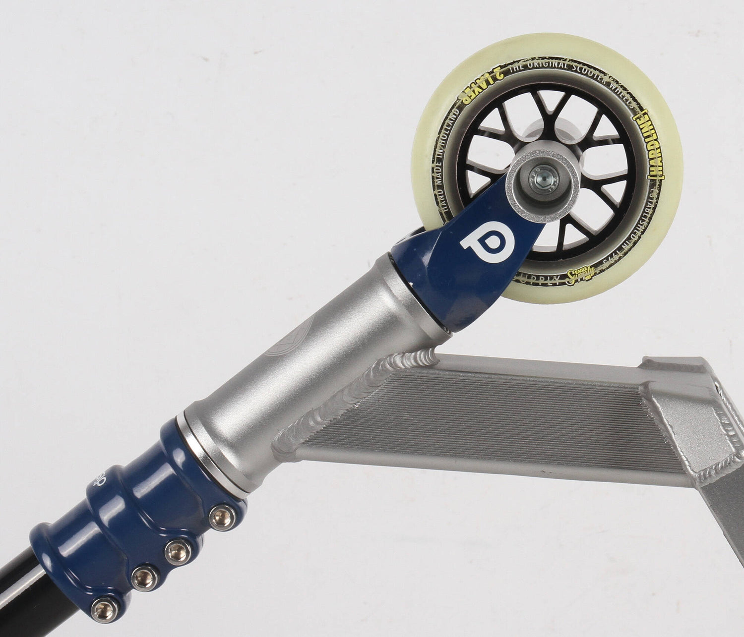 UrbanArtt x Striker Custom Stunt Scooter - Chrome/Black/Blue