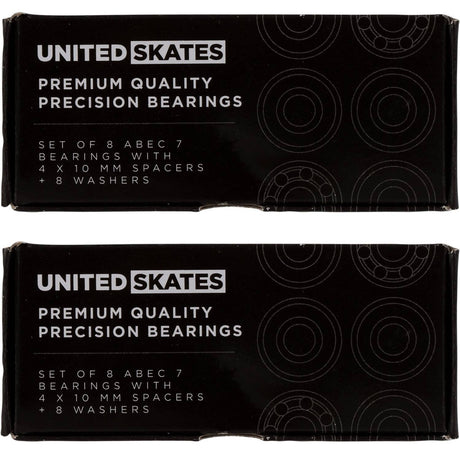 United Skates ABEC 7 Bearings (Pack of 16)