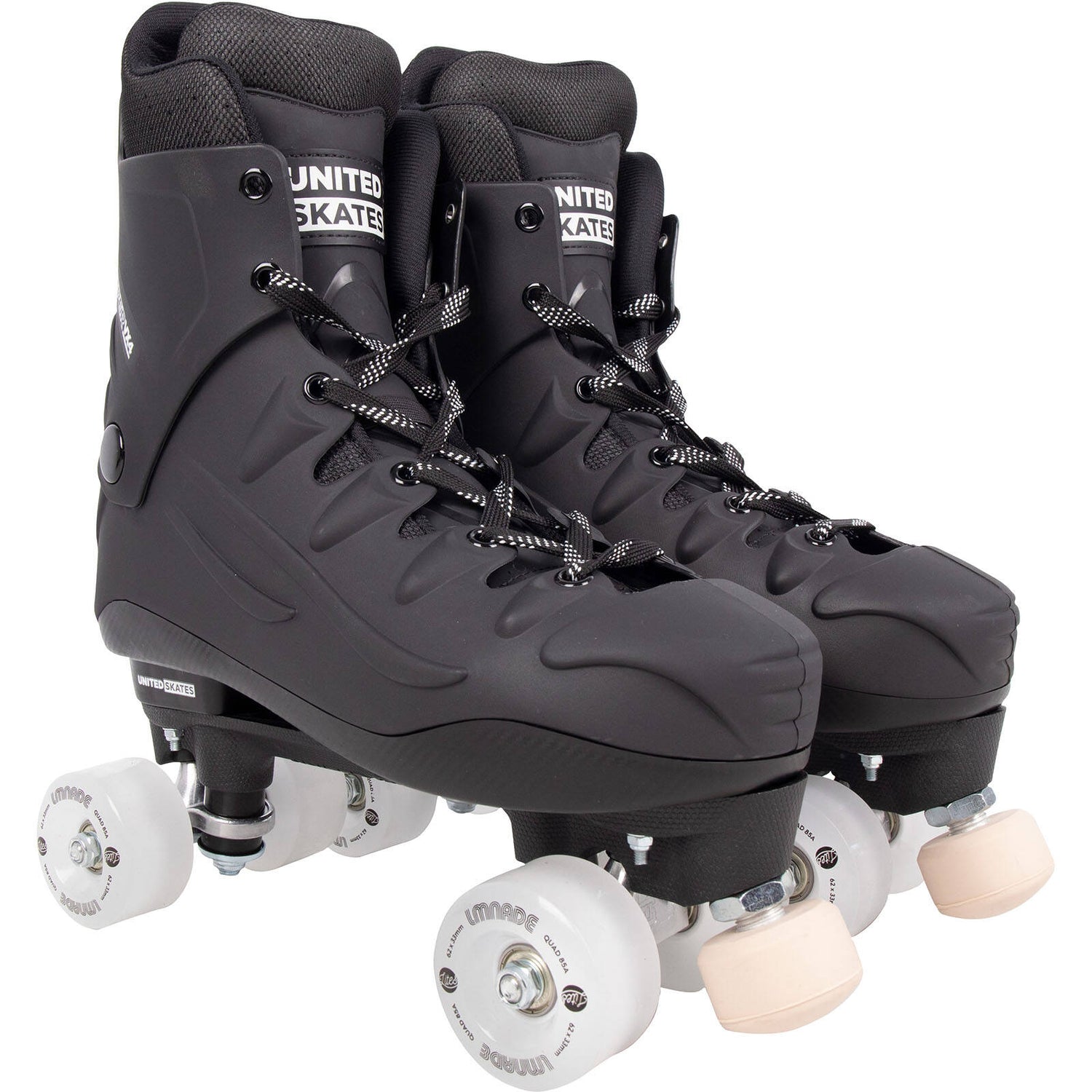 United Skates X LMNADE VX4 Elite Quad Roller Skates - White LED