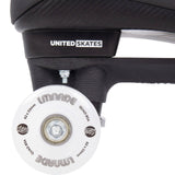 United Skates X LMNADE VX4 Elite Quad Roller Skates - White LED