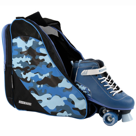 United Skates Skate Bag - Camo (Blue)