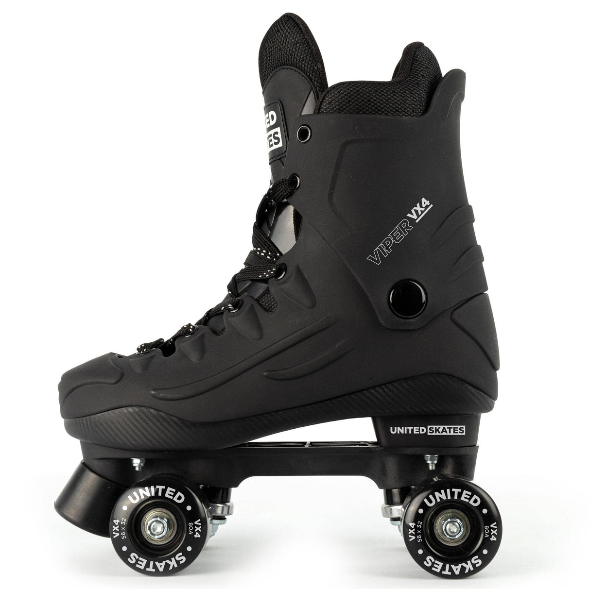 United Skates VX4 Quad Roller Skates - Black