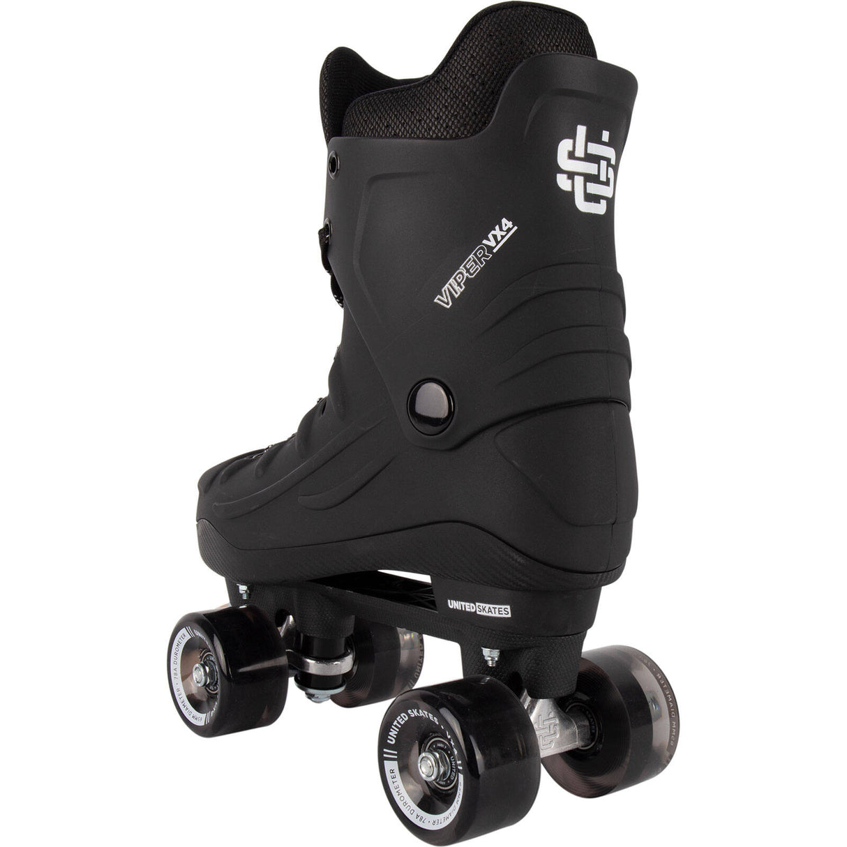United Skates VX4 Elite Quad Roller Skates - Smoke