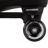 United Skates VX4 Elite Quad Roller Skates - Smoke