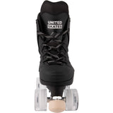 United Skates VX4 Elite Quad Roller Skates - Translucent