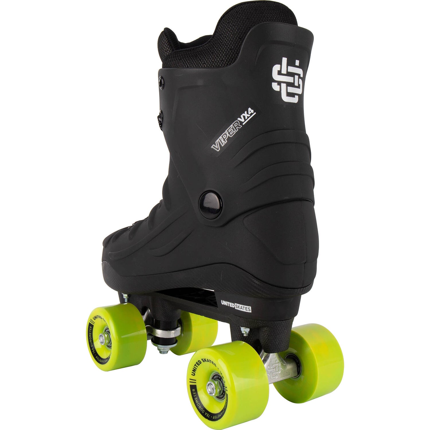 United Skates VX4 Elite Quad Roller Skates - Lime