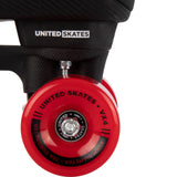 United Skates VX4 Elite Quad Roller Skates - Red