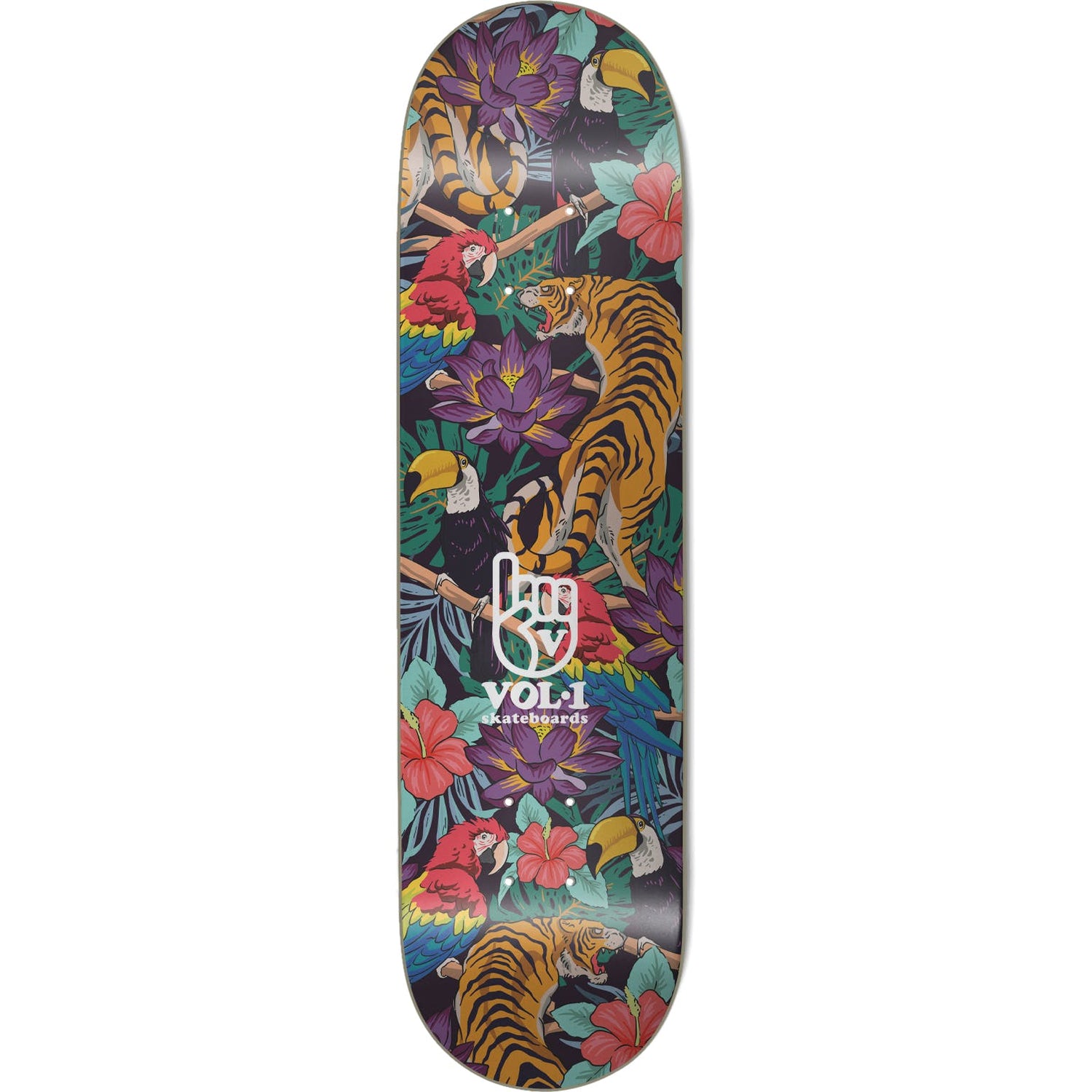 Vol.1 Tropical Skateboard Deck - Multi 8''