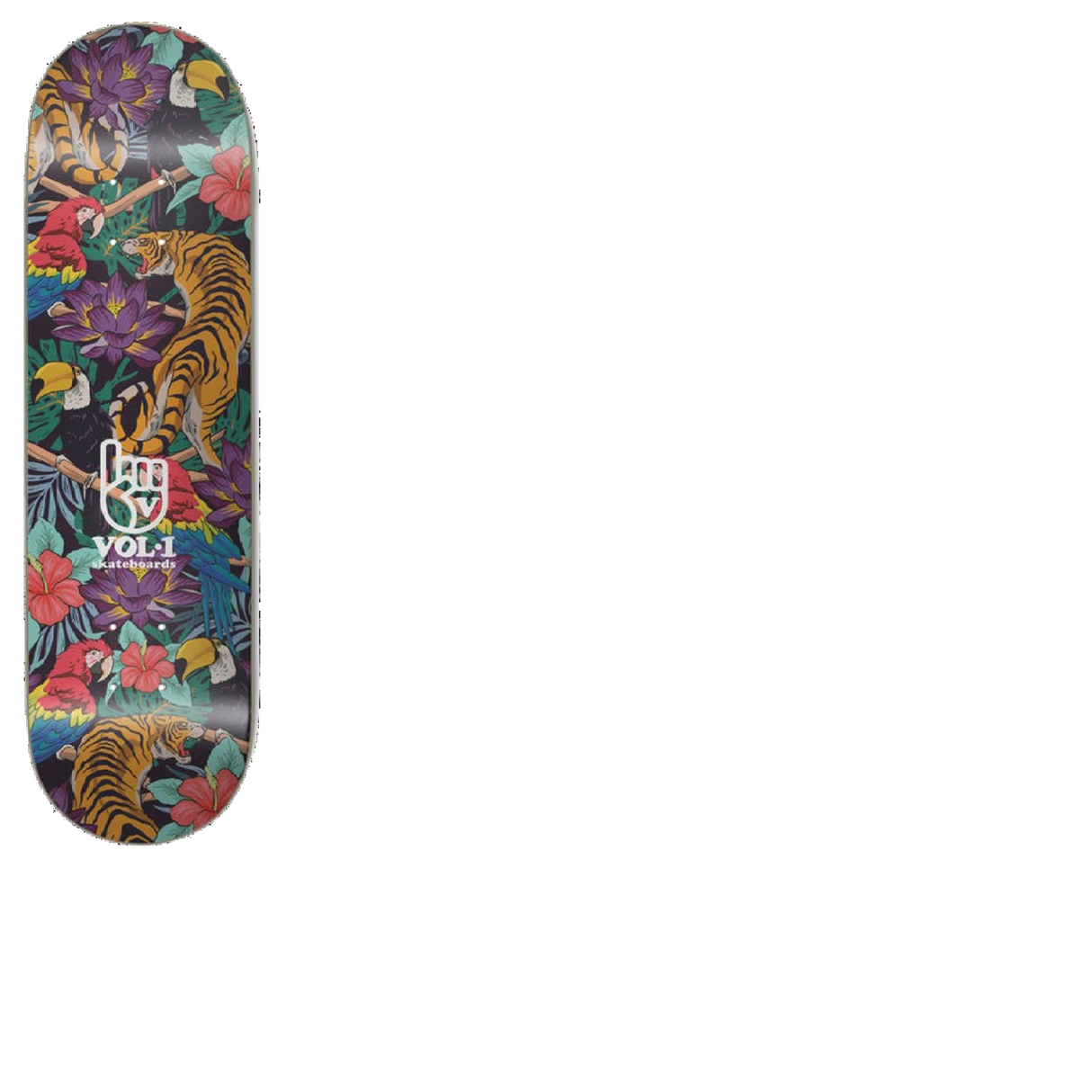 Vol.1 Tropical Skateboard Deck - Multi 8''