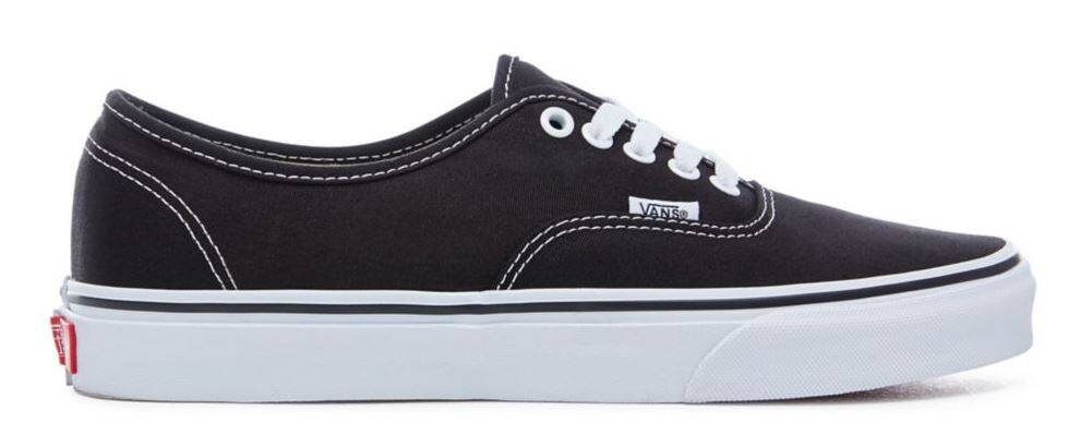 Vans Authentic Shoes - Black/White - Toddler UK 4