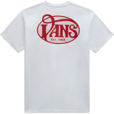 Vans Oval Script T Shirt - White