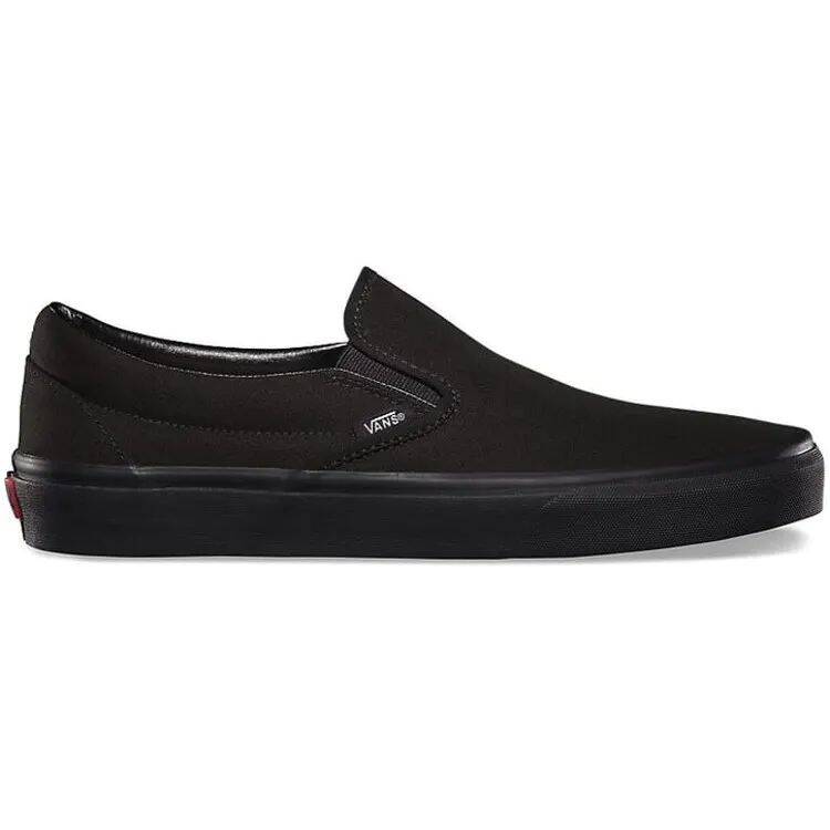 Vans Classic Slip-On Skate Shoes - Black/Black
