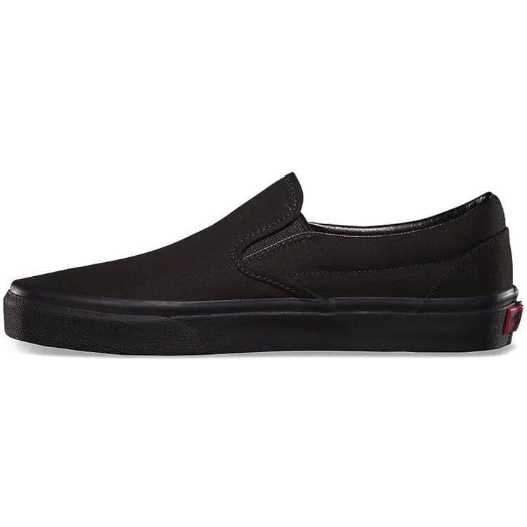 Vans Classic Slip-On Skate Shoes - Black/Black