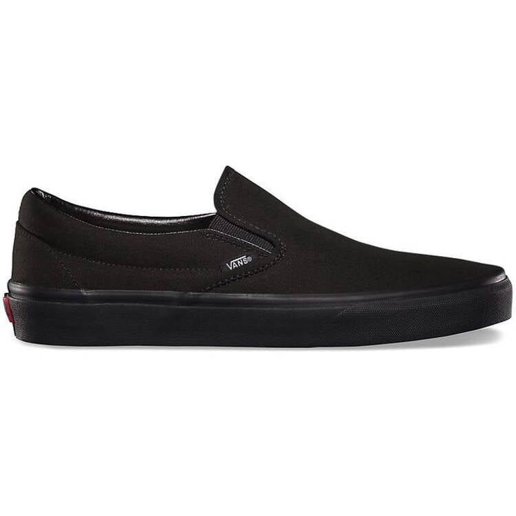 Vans Classic Slip-On Skate Shoes - Black/Black UK 3