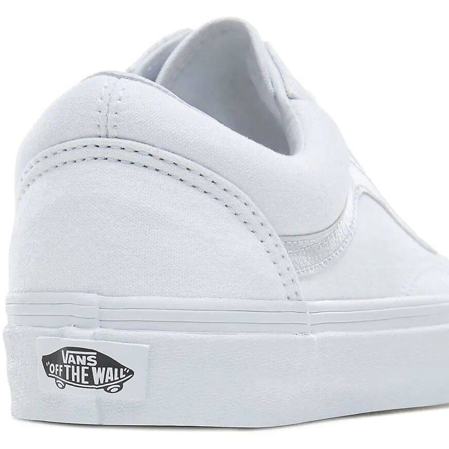 Vans Old Skool Skate Shoes - True White