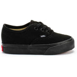Vans Authentic Toddler Skate Shoes - Black/Black Size Toddler UK 3