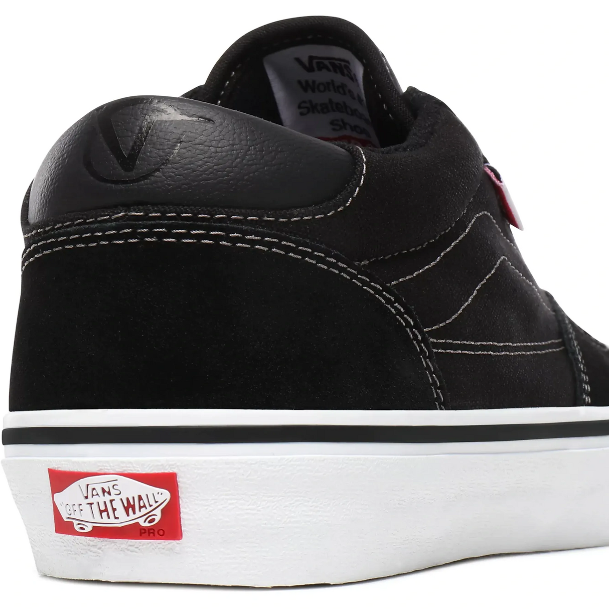 Vans Rowan Pro Skate Shoes - Black/White