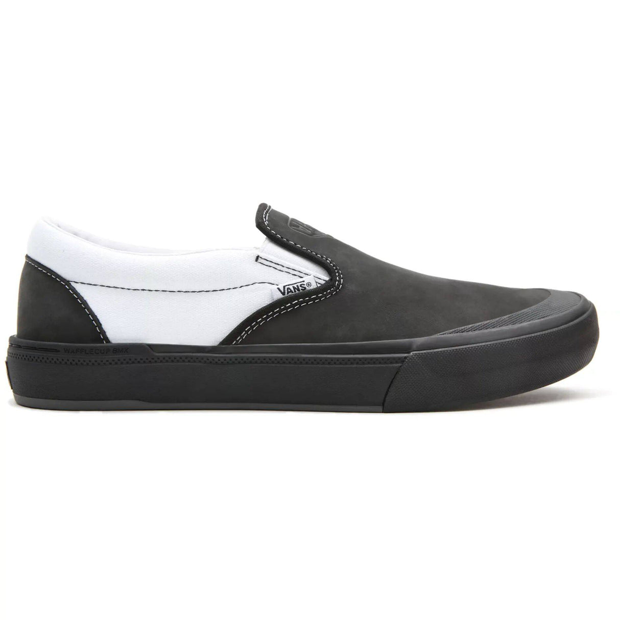 Vans BMX (Dak) Slip-On Skate Shoes - Black/White