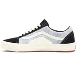 Vans BMX Old Skool (Federal) Skate Shoes - Black/Blue Pinstripe
