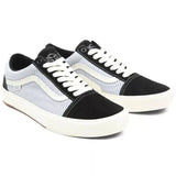 Vans BMX Old Skool (Federal) Skate Shoes - Black/Blue Pinstripe