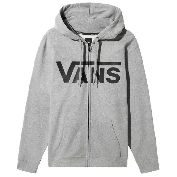 Vans Classic Zip Hoodie II - Cement Heather
