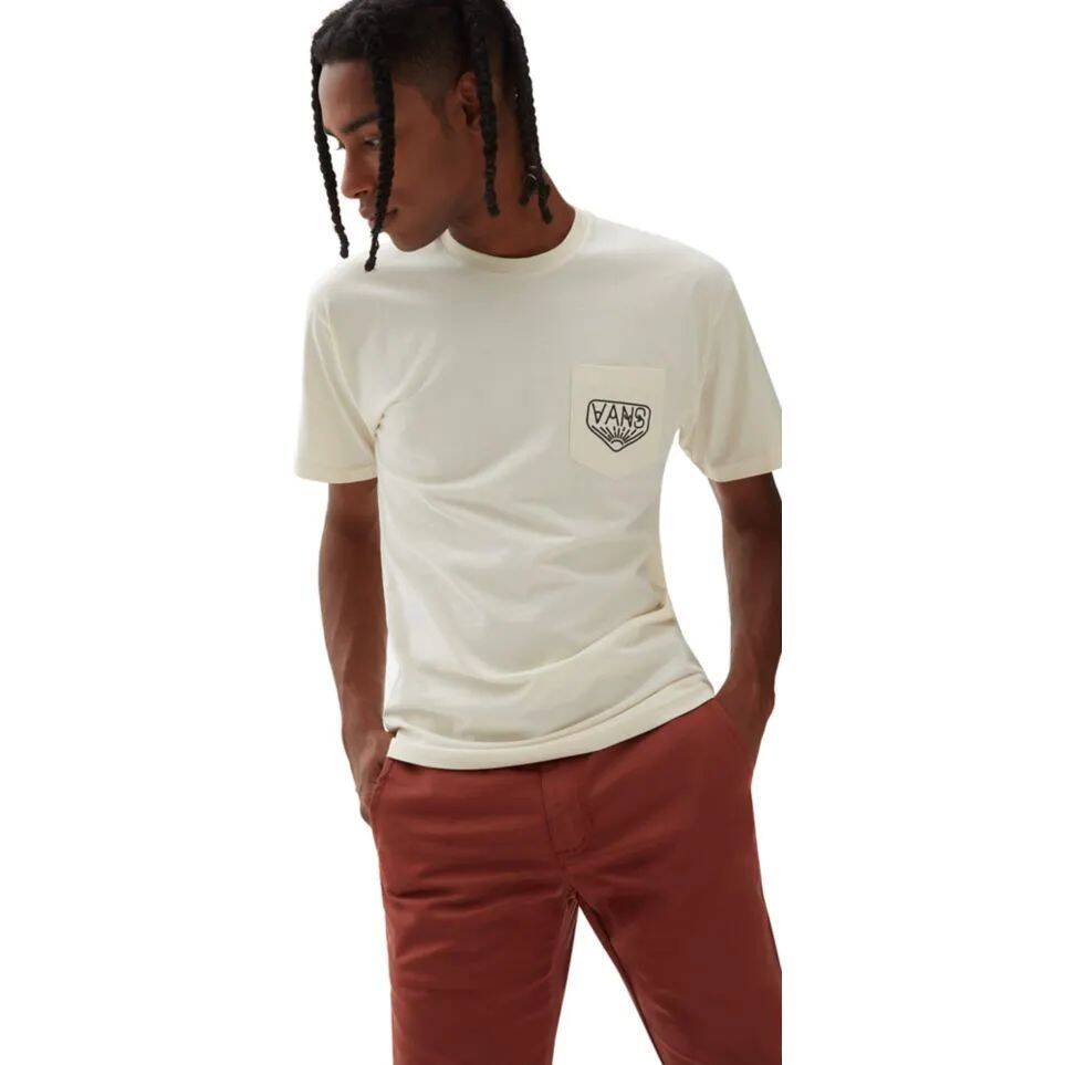 Vans Dakota Roche Logo T Shirt - Seedpearl