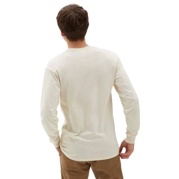 Vans Micro Dazed Egg Long Sleeve T Shirt - Seedpearl