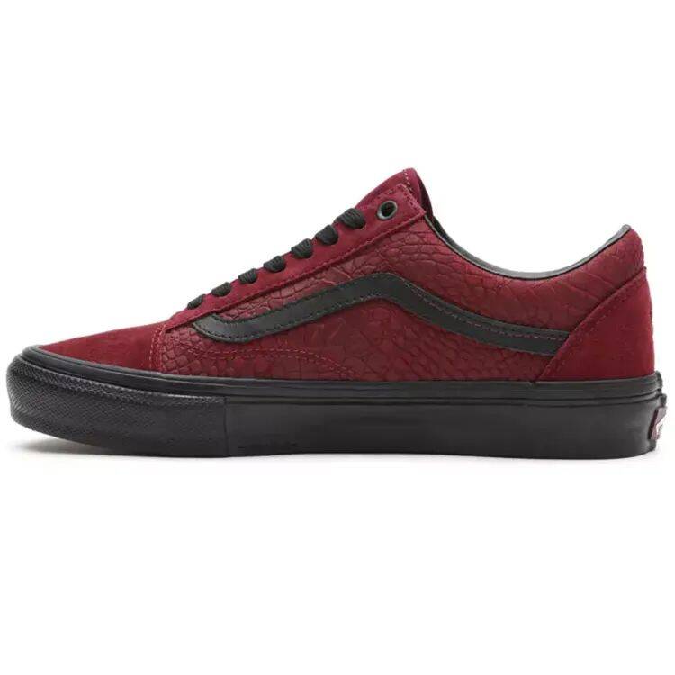 Vans Skate Old Skool (Breana Geering) Skate Shoes - Port/Black
