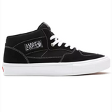 Vans Skate Half Cab Skate Shoes - Black/White