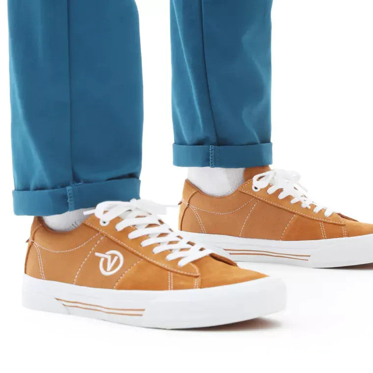 Vans Skate Sid Skate Shoes - Pumpkin/White