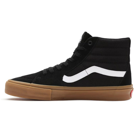 Vans Skate Sk8-Hi High-Top Skate Shoes - Black/Gum