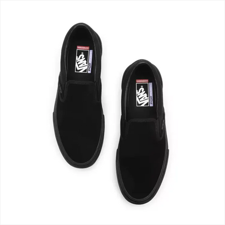 Vans Skate Slip-On Skate Shoes - Black/Black