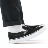 Vans Skate Slip-On Skate Shoes - Black/White