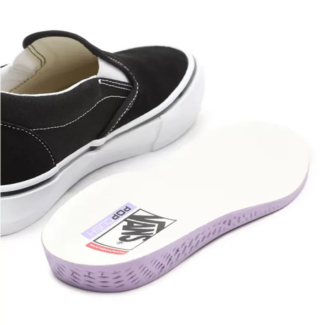 Vans Skate Slip-On Skate Shoes - Black/White