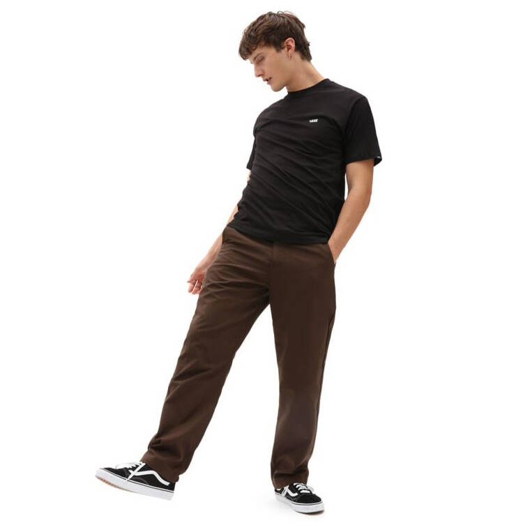 Vans Chest Logo T Shirt - Black/White