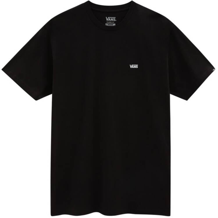 Vans Chest Logo T Shirt - Black/White