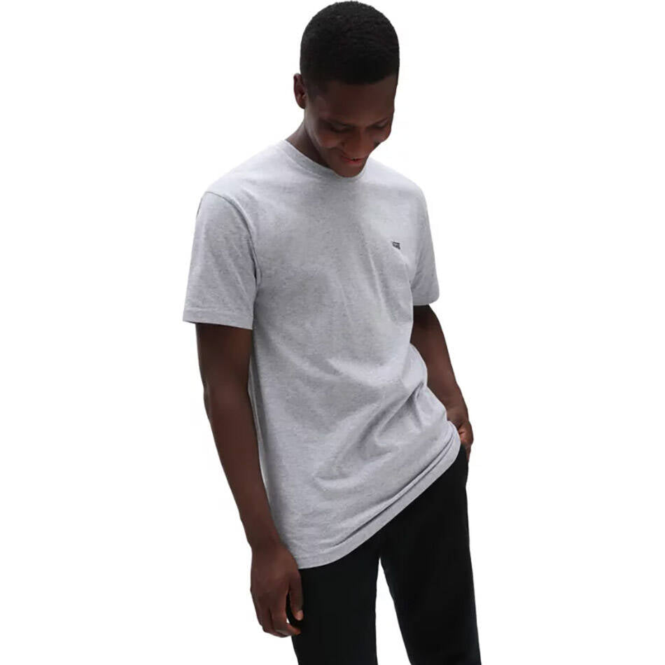 Vans Chest Logo T Shirt - Athletic Heather/Black