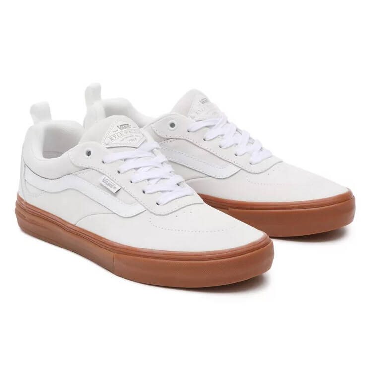 Vans Kyle Walker Skate Shoes - Blanc De Blanc/Gum