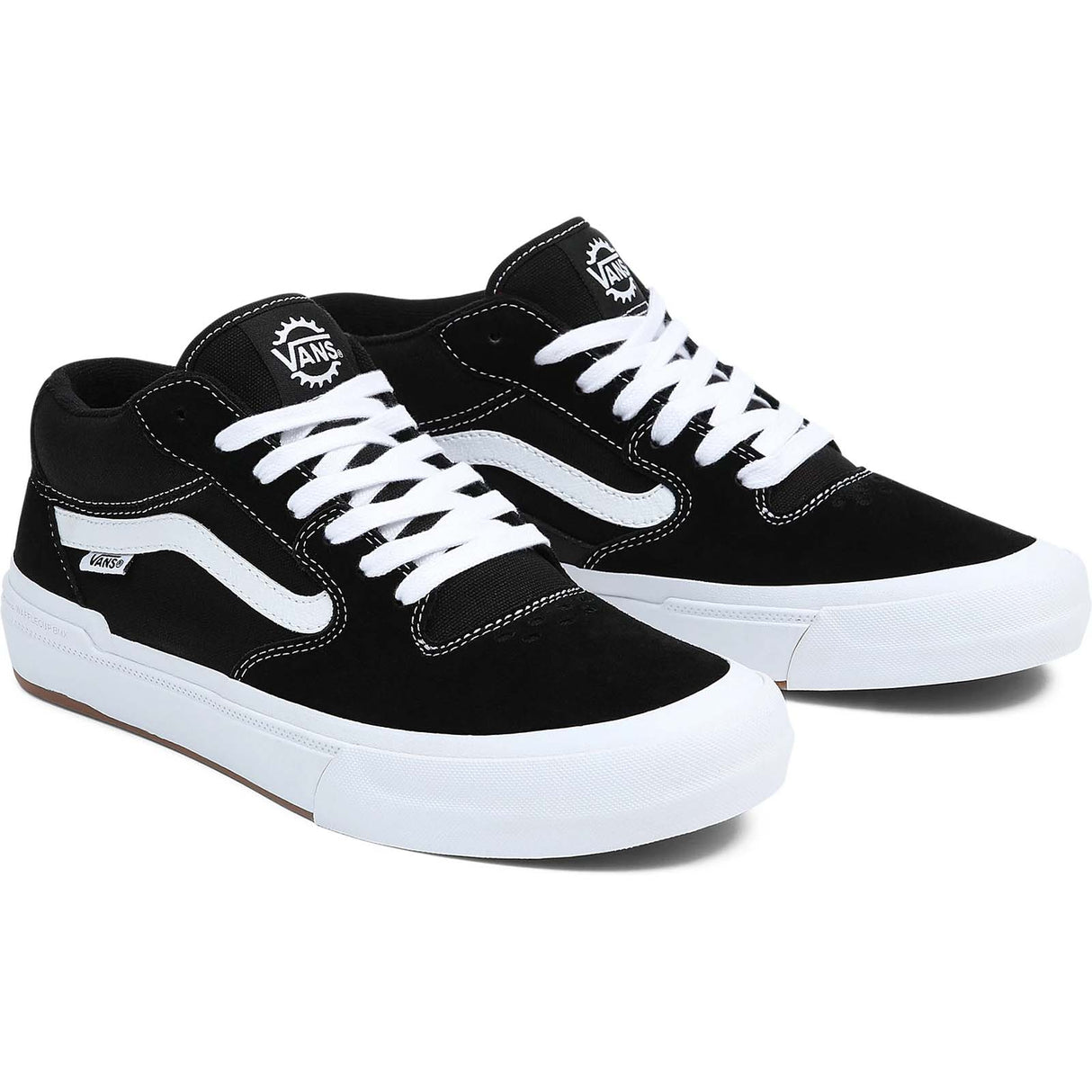 Vans BMX Style 114 Skate Shoes - Black/White