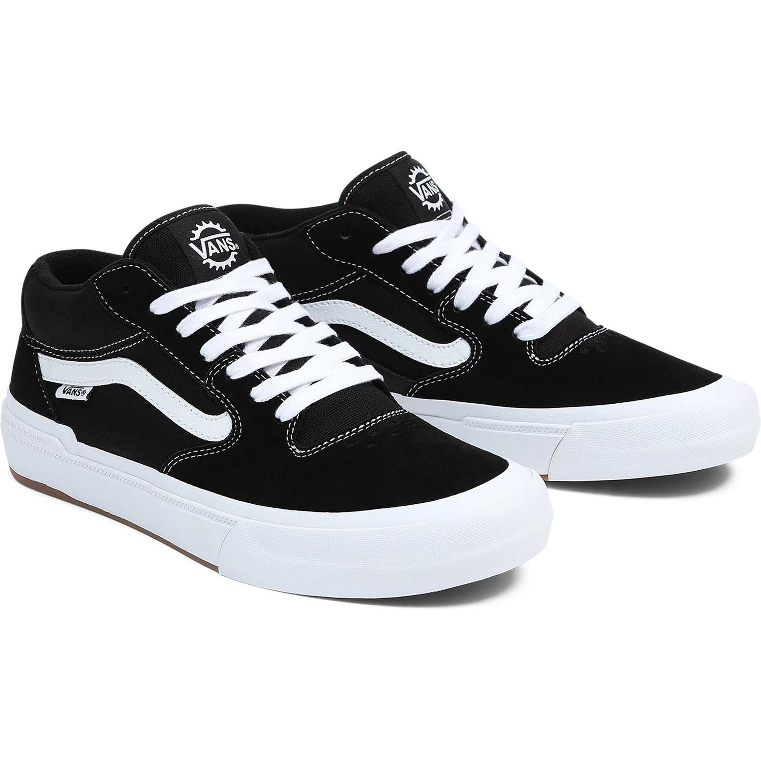 Vans BMX Style 114 Skate Shoes - Black/White