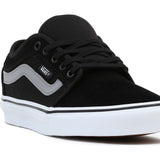 Vans Chukka Low Sidestripe Skate Shoes - Black/Grey/White