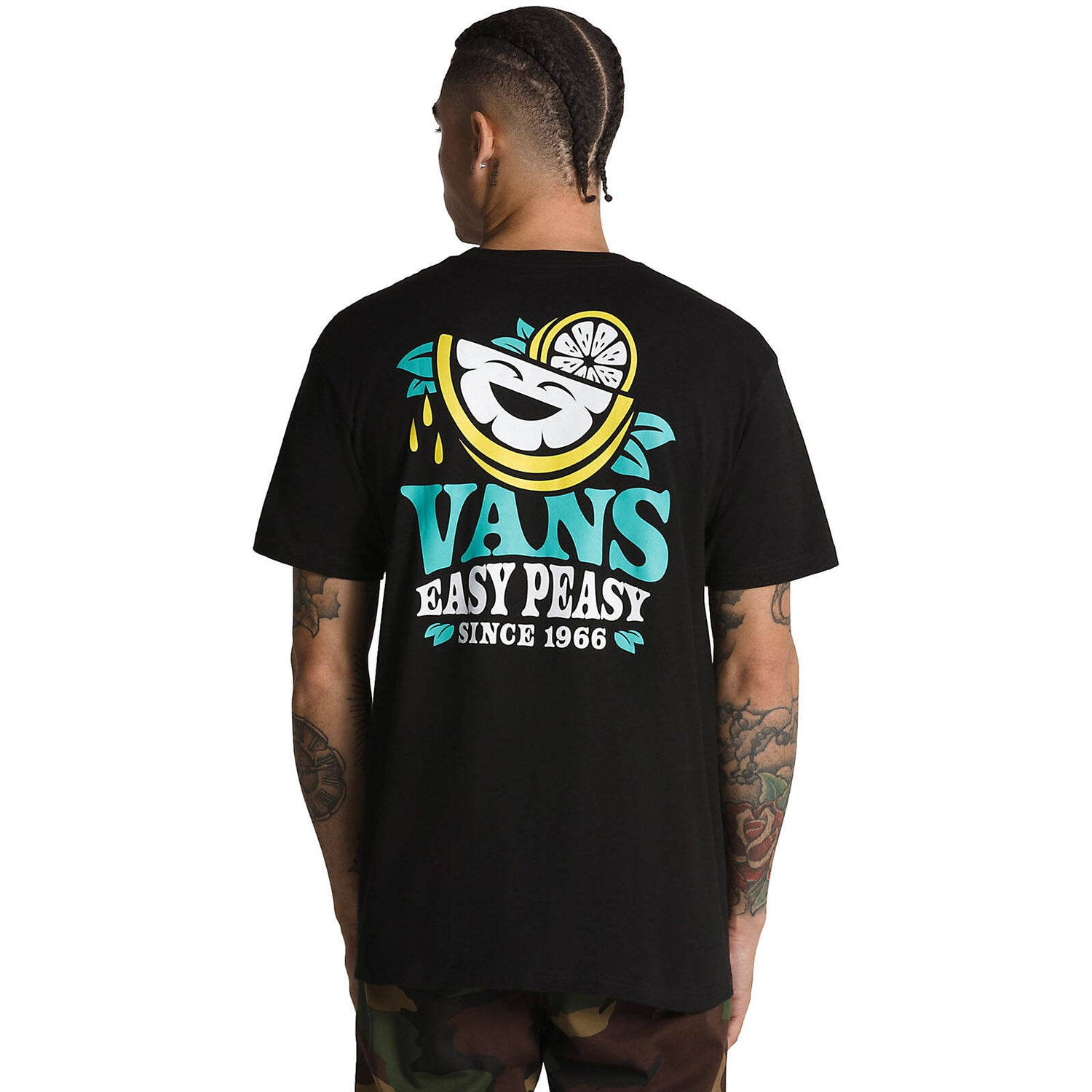 Vans Easy Peasy  T Shirt - Black