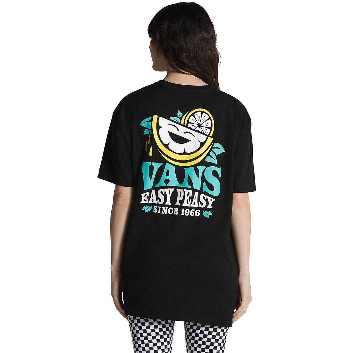 Vans Easy Peasy  T Shirt - Black