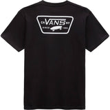 Vans Full Patch Back T Shirt - Black/White